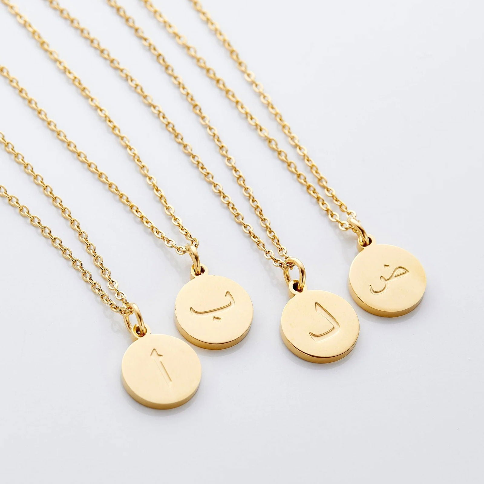 Personalized Custom Arabic Letter Necklace - Arabic Name Jewellery