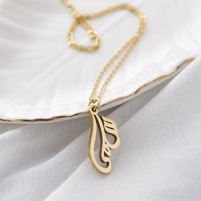 Ready Made Arabic Name Necklace - Arabic Name Jewellery